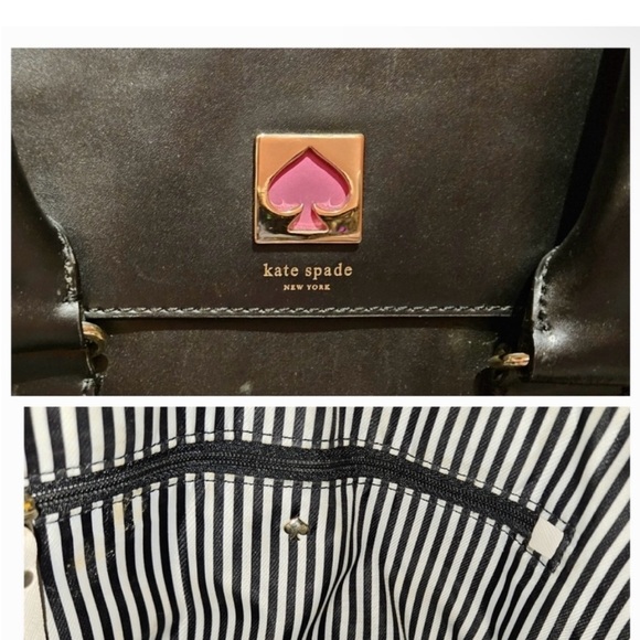 Black leather Kate Spade from the Bond Street Collection. - Picture 6 of 9